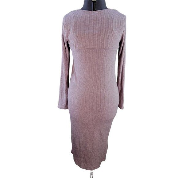 WildâFableâMauve BodyconâSweaterâDressâ&âShrugâSetâSzâXXL - Picture 3 of 8